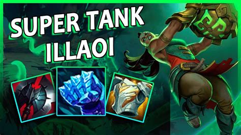 Super Tank Illaoi New Best Build For Illaoi In Patch Youtube