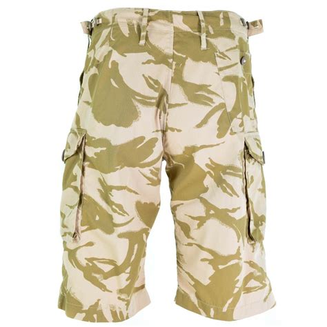 Genuine British Army Military Combat Desert Camo Shorts Etsy Canada