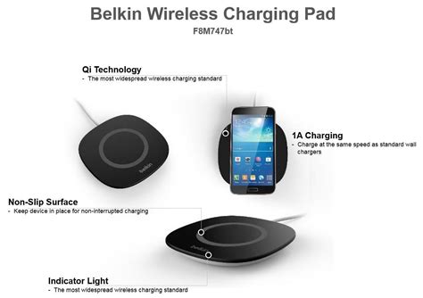 Belkin Qi Wireless Charging Pad At Mighty Ape Nz