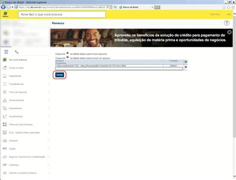 Arquivo De Remessa Banco De Brasil Mentalistas Tecnologia