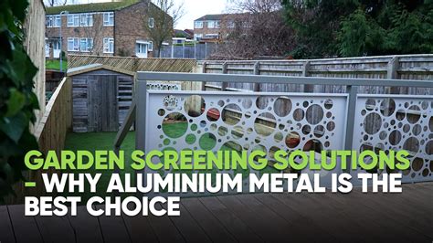 Garden Screening Solutions - Why Aluminium Metal is the Best Choice ...