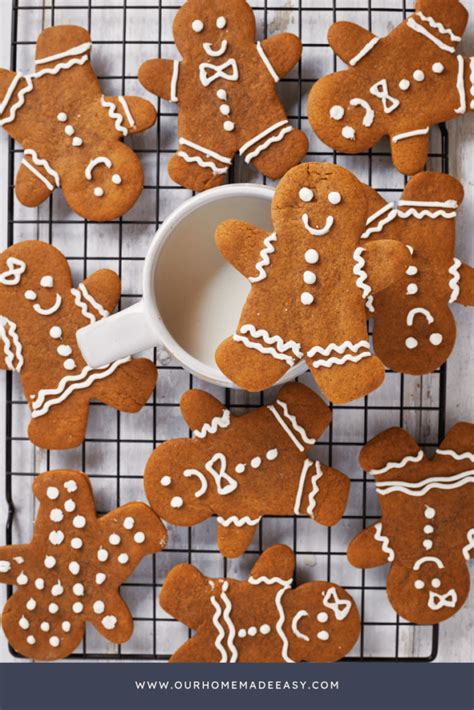 Easy Classic Gingerbread Cookie Recipe Our Home Made Easy