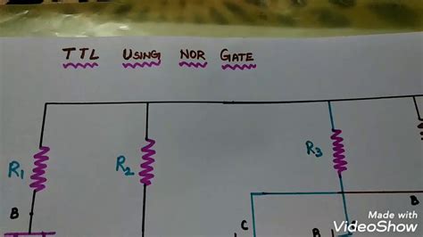 Ttl Using Nor Gate Youtube