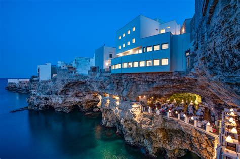 Hotel And Sea Cave Restaurant In Polignano A Mare Puglia Grotta