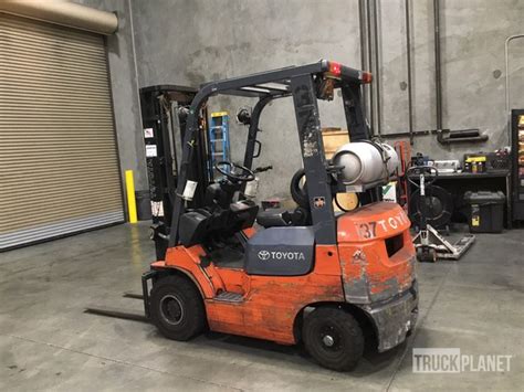 2001 Toyota 7fgu15 2750 Lb Pneumatic Tire Forklift In Las Vegas Nevada United States