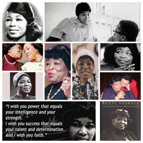 Betty Shabazz African American Inspiration Black History Betty Shabazz