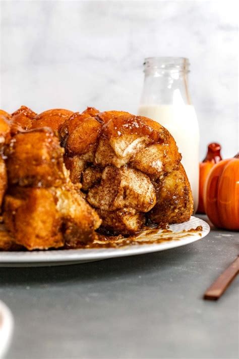 Pumpkin Spice Monkey Bread Recipe Dinner Then Dessert