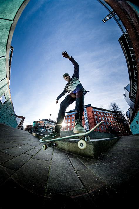 Fisheye Photography Skateboarding