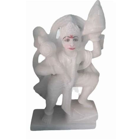 White Marble Hanuman Statue At Rs Marble Hanuman Statue In