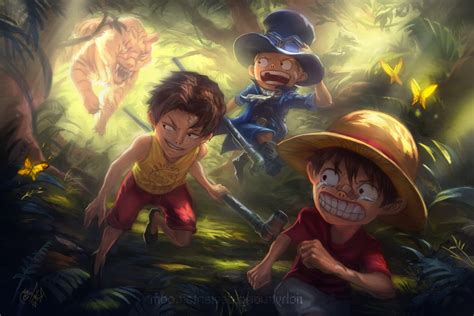 Kid Luffy Wallpapers - Top Free Kid Luffy Backgrounds - WallpaperAccess