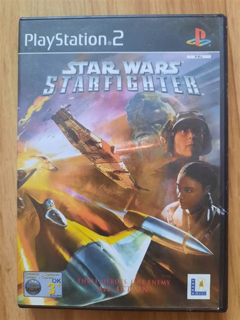 Star Wars Starfighter Ps Stan Idealny Oficjalne