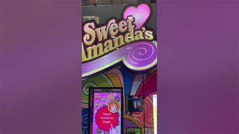 Sweet Amandas Touch Screen Vending Machine Youtube