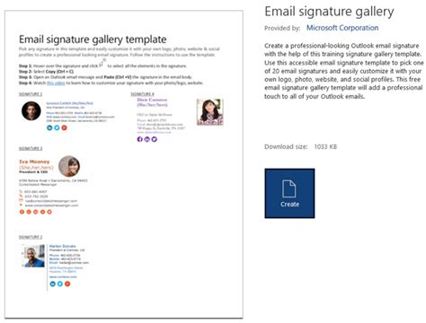 How to Use a Microsoft Template for Your Outlook Signature