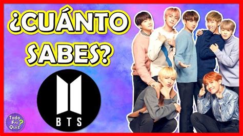 Cuánto Sabes de BTS Test Trivia Quiz Bts