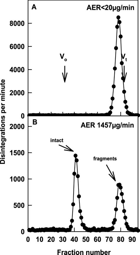 Representative Size Exclusion Chromatography Profile On Sephadex G