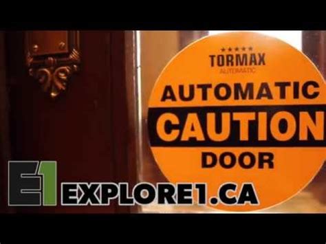 Explore Ca Tormax Tn In Floor Automatic Door Operator Youtube