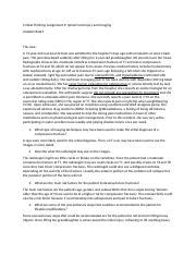 Madril Critical Thinking Assignment Sc Injury And Imaging Docx