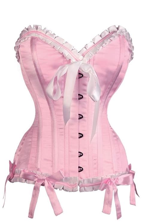 Pink Burlesque Corset That Will Shave Inches Off Your Waist And Enhance