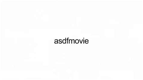 Asdf Movie Espa Ol Latino Youtube