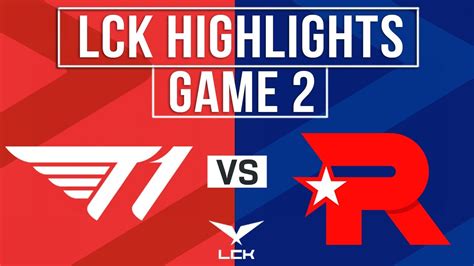 T1 Vs KT Highlights Game 2 LCK 2024 Spring T1 Vs KT Rolster YouTube