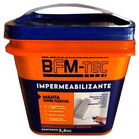 Impermeabilizante Bfm Tec Kg Branco Am Constru Es O Cariri