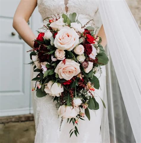 Burgundy White Orchid Bridal Bouquet Atelier Yuwa Ciao Jp