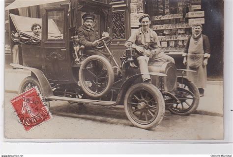 Transport Urbain En Surface Paris Carte Photo D Un Taxi Automobile