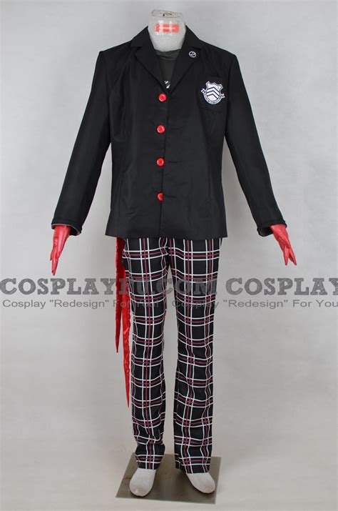 Custom Protagonist Cosplay Costume from Persona 5 (5331) - CosplayFU.com