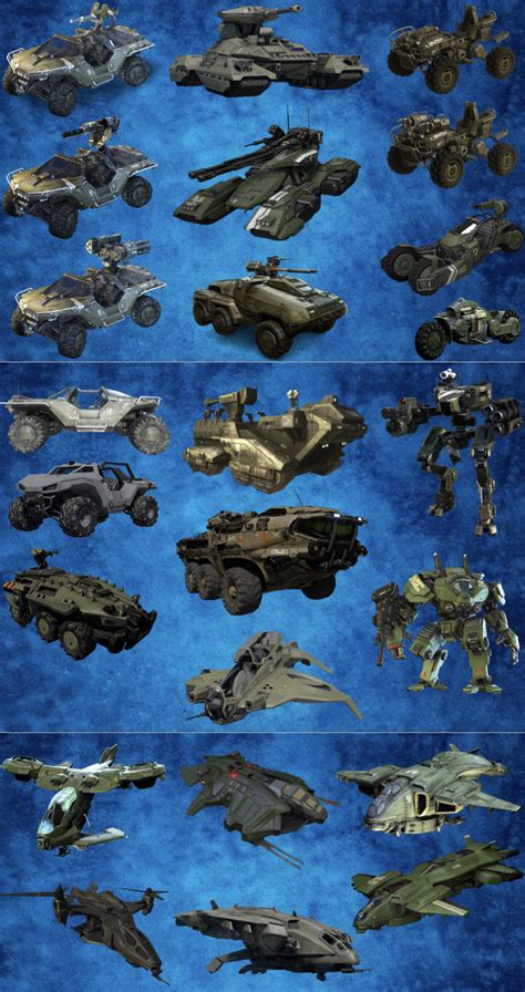 halo unsc air vehicles