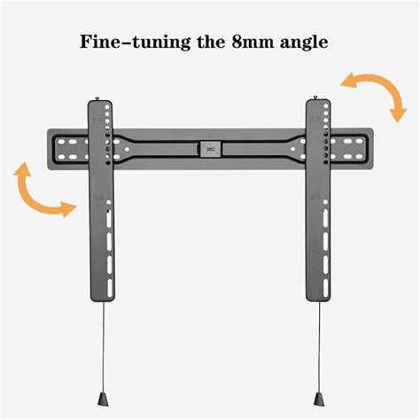 Base De Meuble Tv Support De Montage Mural Tv Profil Bas