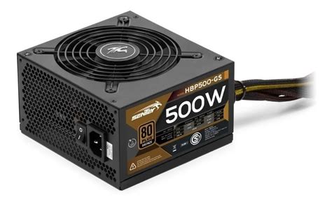 Fuente Sentey Hbp500 Gs 500w 80 Plus Bronze Atx Proteccion Insumos