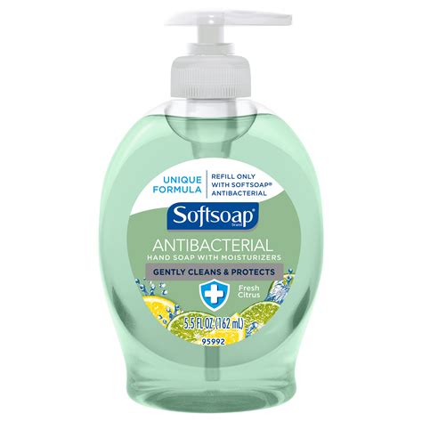 Softsoap Anti Bacterial Liquid Hand Soap Fresh Citrus 5 5 Oz Walmart Inventory Checker