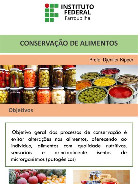 Uma Das Estratégias Para Conservação De Alimentos É O Salgamento - Métodos de Conservação de Alimentos | PDF | Preservação de alimentos ...