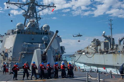 DVIDS Images USS Jason Dunham DDG 109 Conducts Replenishment At