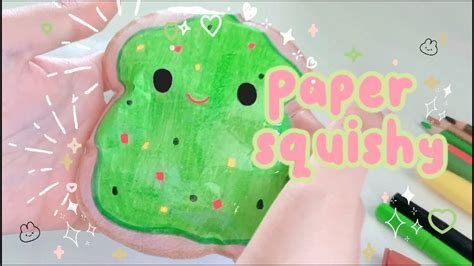 How To Make A Paper Squishy Tutorial Tutorial De Como Hacer Un