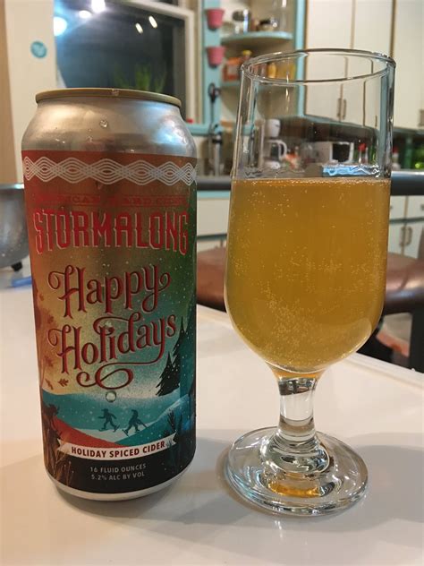 Along Came a Cider: Cider Review: Stormalong Cider's Happy Holidays