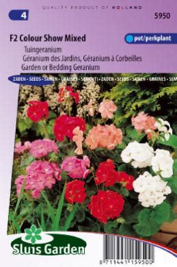 Géranium des Jardins F2 Colour Show Mix Graines de fleurs annuelles