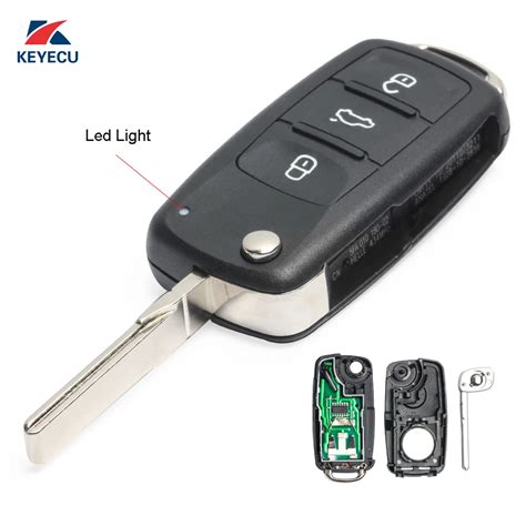 Aliexpress Buy KEYECU Original Replacement Flip Remote Car Key