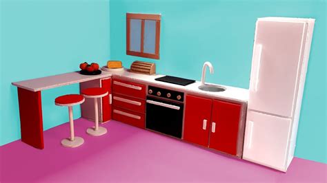 Como Hacer Una Cocina En Miniatura Para Casa De Mu Ecas Youtube