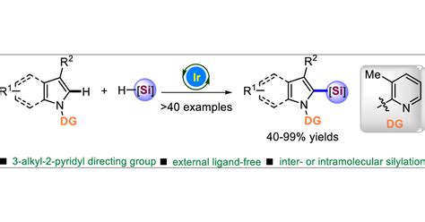 Alkyl Pyridyl Directing Group Enabled C Selective Ch Silylation