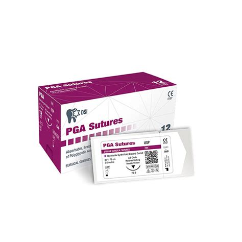 PGA Polyglycolic Acid Sutures IDL Dental Technologies LTD