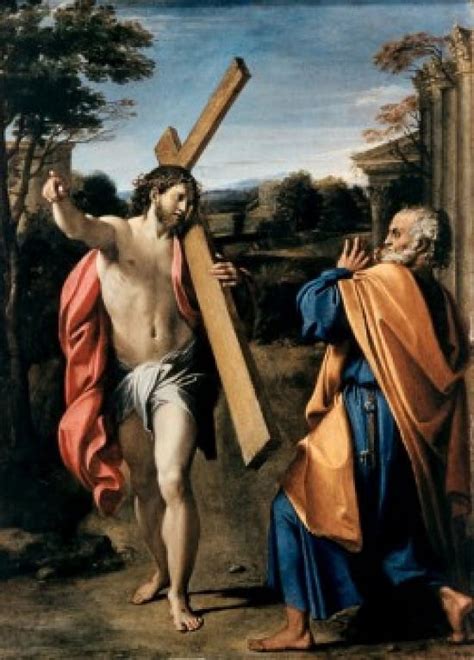 Christ Appearing To Saint Peter Agostino Carracci 1557 1602 Italian