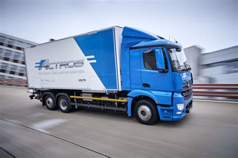 Mercedes Benz Trucks Delivering 10 Eactros Electric Heavy Duty Trucks