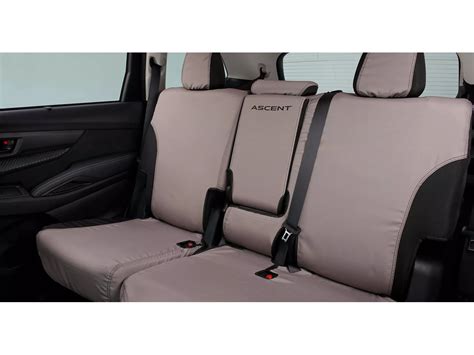 Subaru Seat Cover For Second Row Bench With Ascent Logo F Sxc