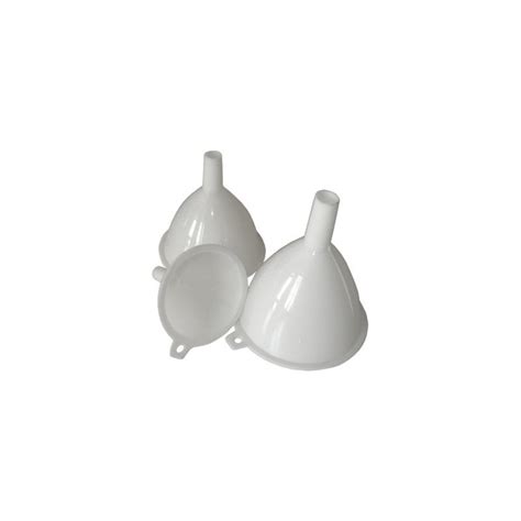 Set Pezzi Imbuti Imbuto In Plastica Bianca Cucina Accessori Leroy