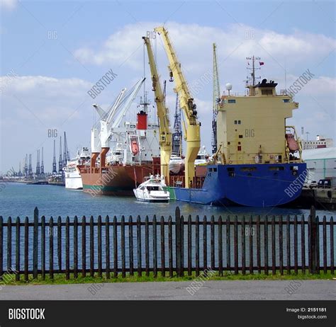 Crane Boats Image And Photo Free Trial Bigstock