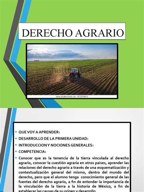 Derecho Agrario Introduccion Download Free Pdf Justicia Crimen Y Violencia