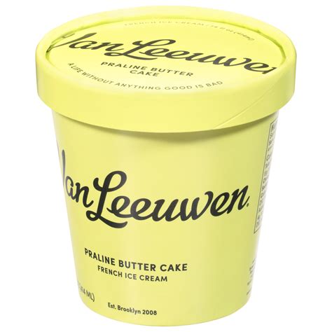 Van Leeuwen Ice Cream, Praline Butter Cake, French-Front-Right-Elevated