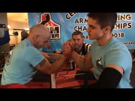 Central Ontario Armwrestling Championships Matt Carriere Vs