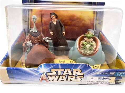 Star Wars Jedi High Council Yarael Poof Depa Billaba Yaddle Hasbro